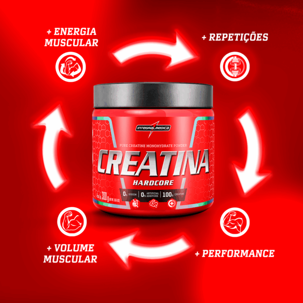 Creatina 100% Pura 300g Hardcore - Image 5